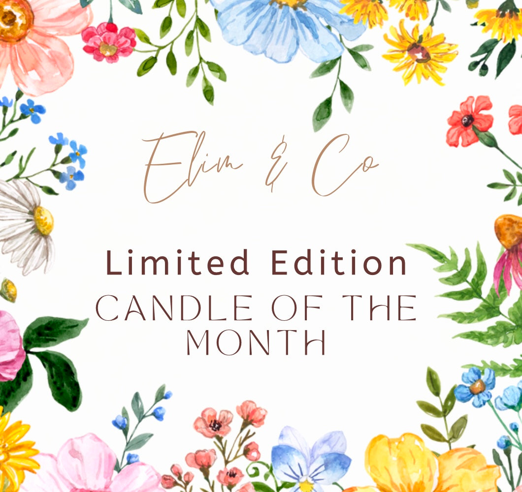 Limited Edition - Candle of the Month